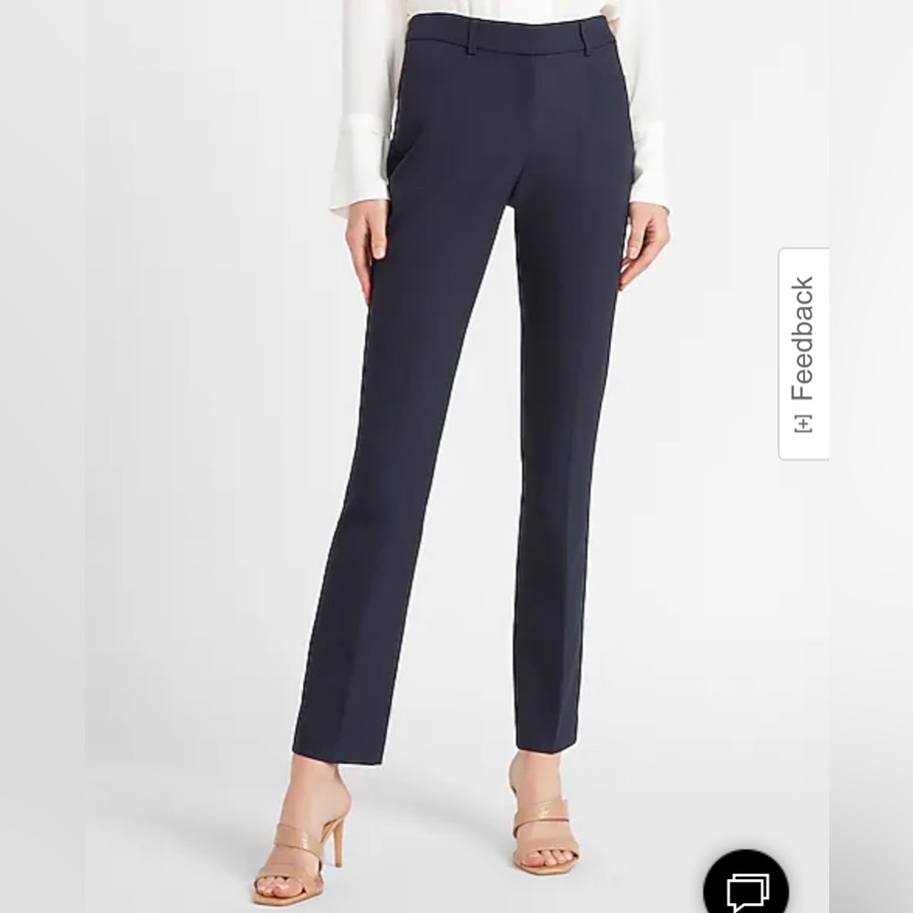 Express Columnist Mid Rise Slim Pant